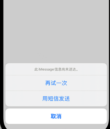 霍邱apple维修iPhone上无法正常发送iMessage信息