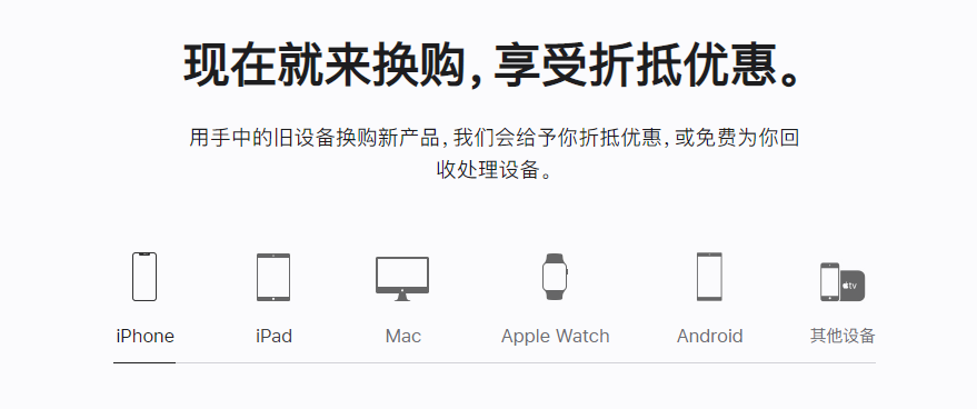 霍邱苹果手机维修分享iPhone以旧换新的去处 